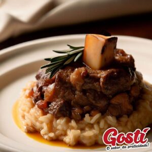 Risoto à Piamontese com Ossobuco