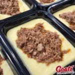 Polenta com ragú de músculo