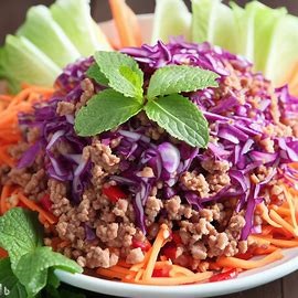 Foto de salada com pratos da Gostí